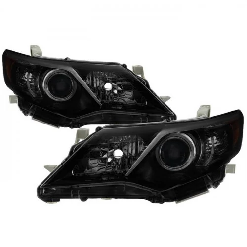 Spyder® - Black Smoke Factory Style Headlights