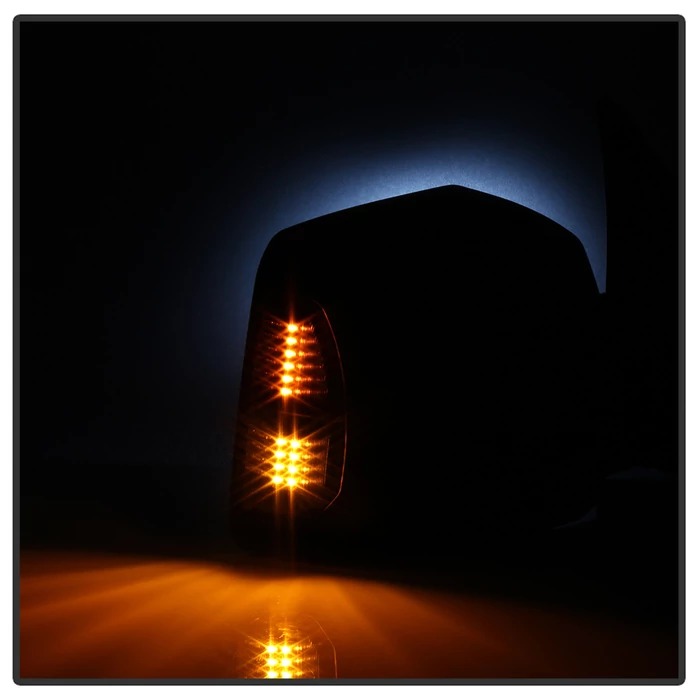 Spyder® - Power Heated Amber LED Signal Towing Mirrors