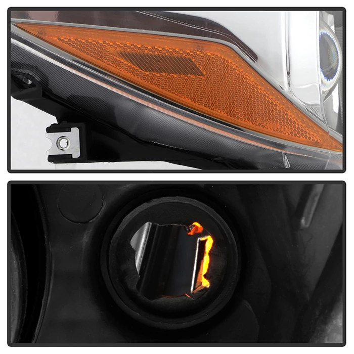Spyder® - Passenger Side Black Factory Style Headlight