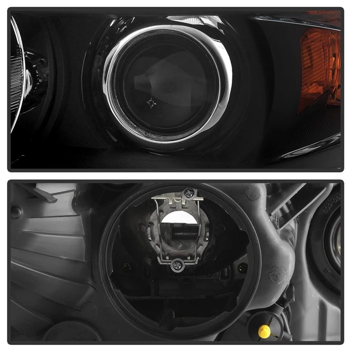 Spyder® - Driver Side Black Factory Style Headlight