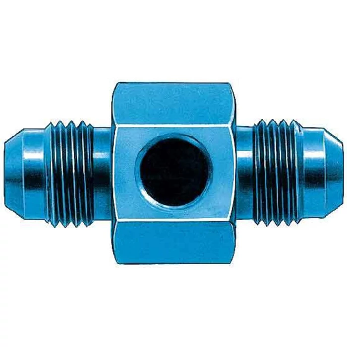 Aeroquip® - -6 AN to -6 AN to 1/8" In-Line Fuel Pressure Adapter Fitting