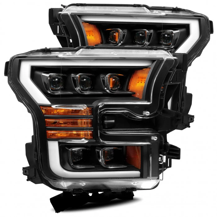 Alpha Rex® - NOVA-Series Matte Black Projector Headlights