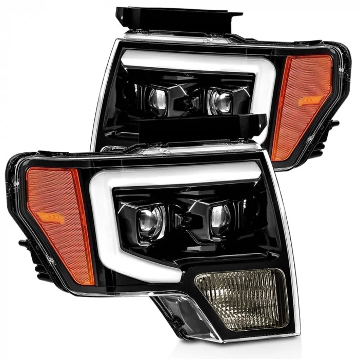 Alpha Rex® - LUXX-Series Jet Black LED Projector Headlights