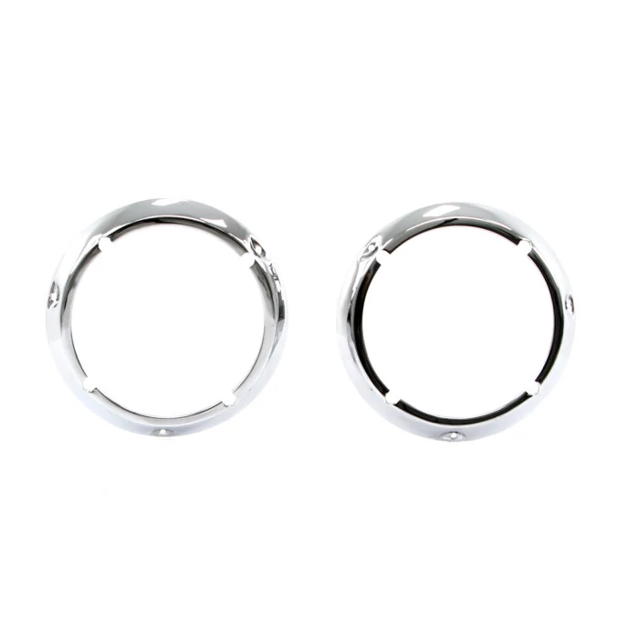 Auto Metal Direct® - Chrome Headlight Bezels