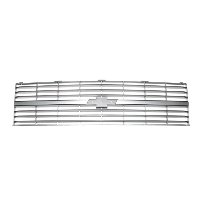 Auto Metal Direct® - Argent Gray Premium Grille - OE Style with Emblem Mount
