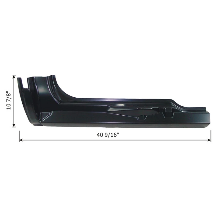 Auto Metal Direct® Triplus - Outer Rocker Panel 3rd Door