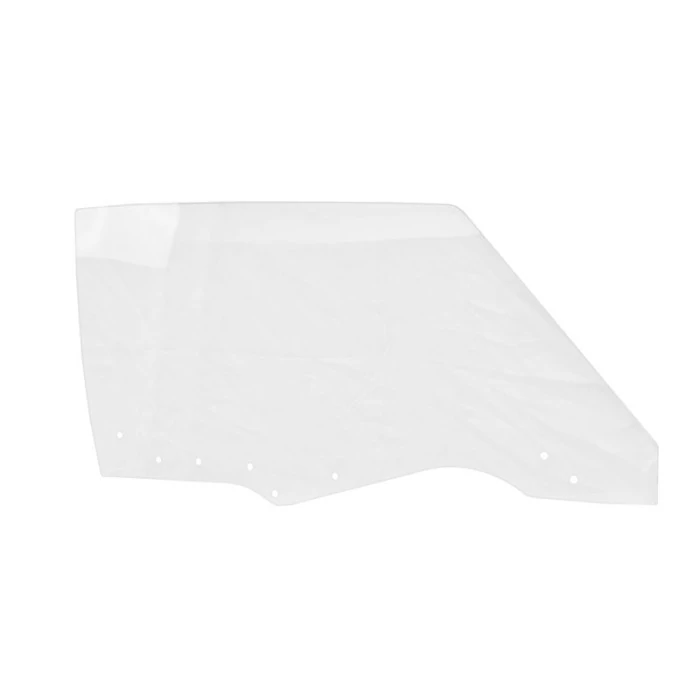 Auto Metal Direct® - Passenger Side Clear Door Glass with 8 Holes