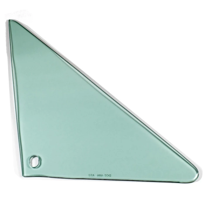 Auto Metal Direct® - Passenger Side Green Tint Vent Glass