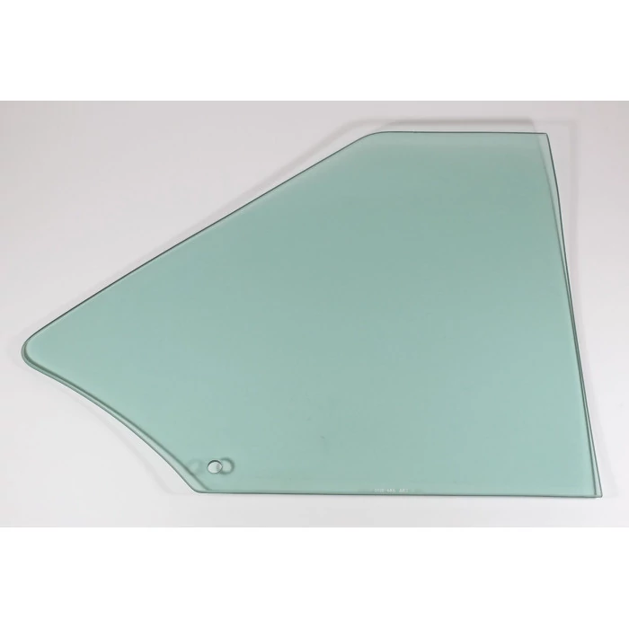 Auto Metal Direct® - Driver Side Green Tint Quarter Glass