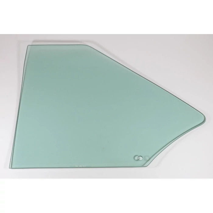 Auto Metal Direct® - Passenger Side Green Tint Quarter Glass