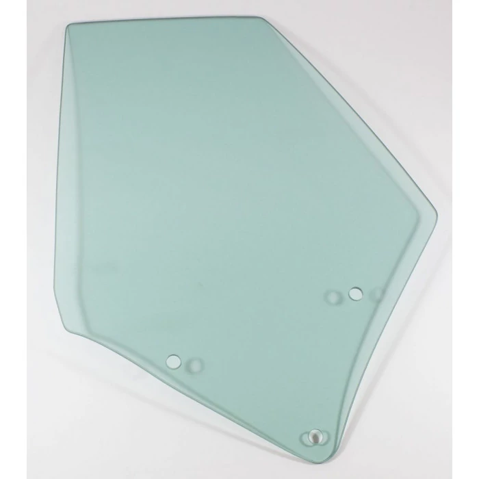 Auto Metal Direct® - Driver Side Green Tint Quarter Glass