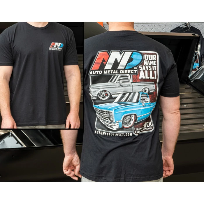 Auto Metal Direct® - GM Truck T-Shirt Small