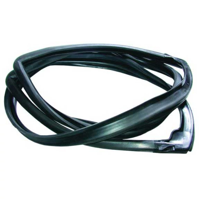 Auto Metal Direct® Precision - Back Glass Gasket Seal with Chrome Lockstrip