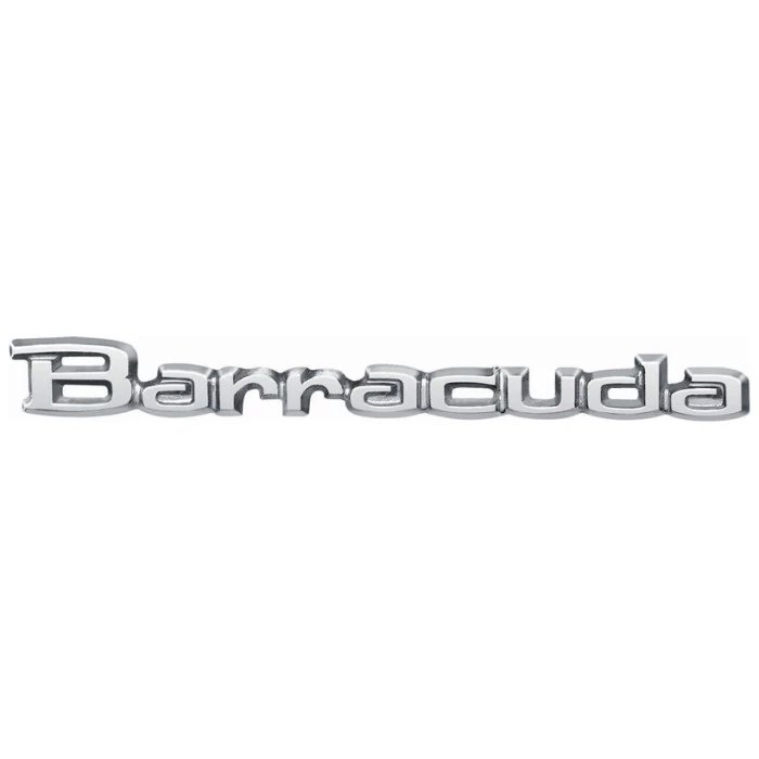 Auto Metal Direct® OER - Door & Tail Panel Emblem "Barracuda"
