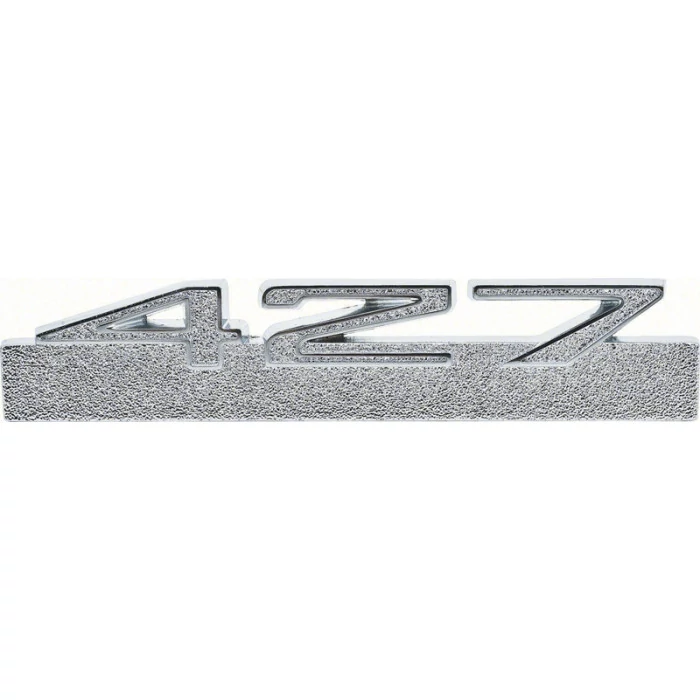 Auto Metal Direct® OER - Fender & Hood Emblem - "427" with Bar