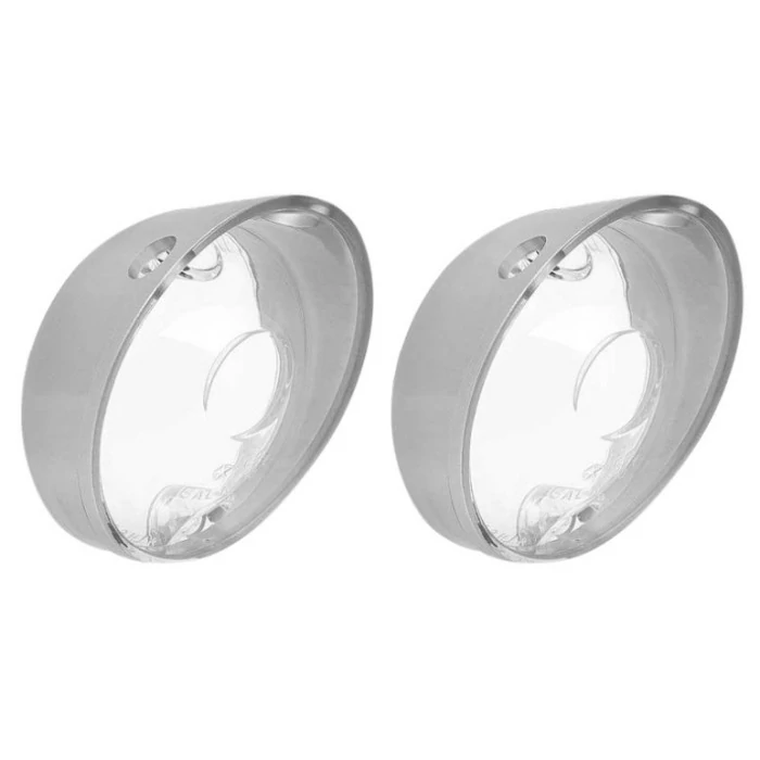Auto Metal Direct® OER - Driver and Passenger Side Back-up Lamp Lenses Pair