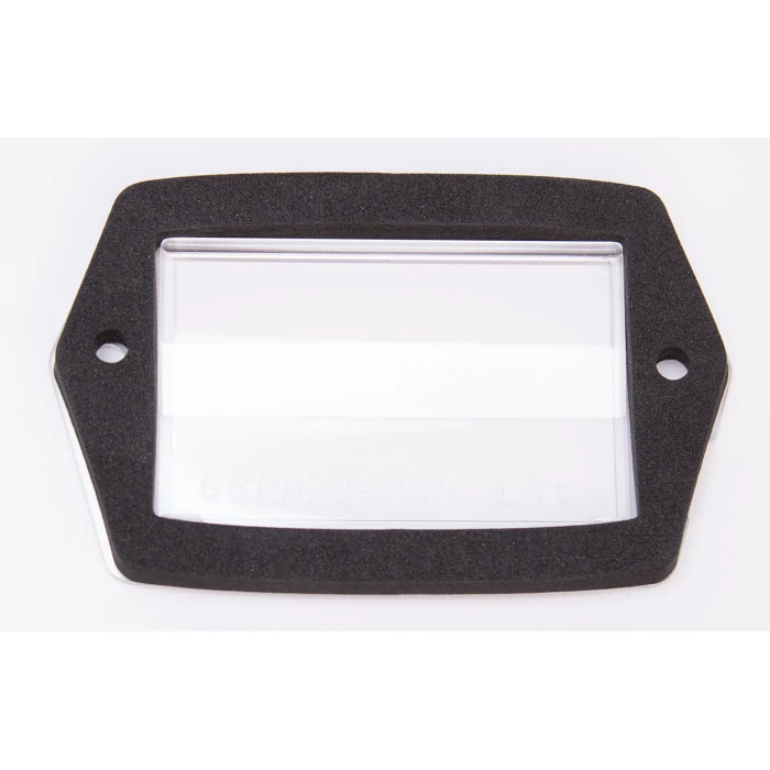 Auto Metal Direct® CHQ - License Lamp Lens with Gasket