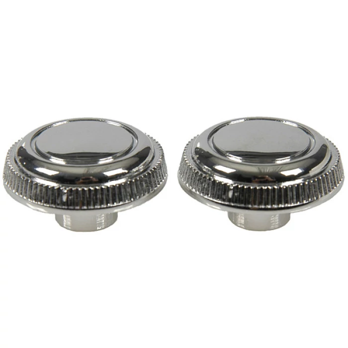 Auto Metal Direct® CHQ - Chrome Radio Knobs