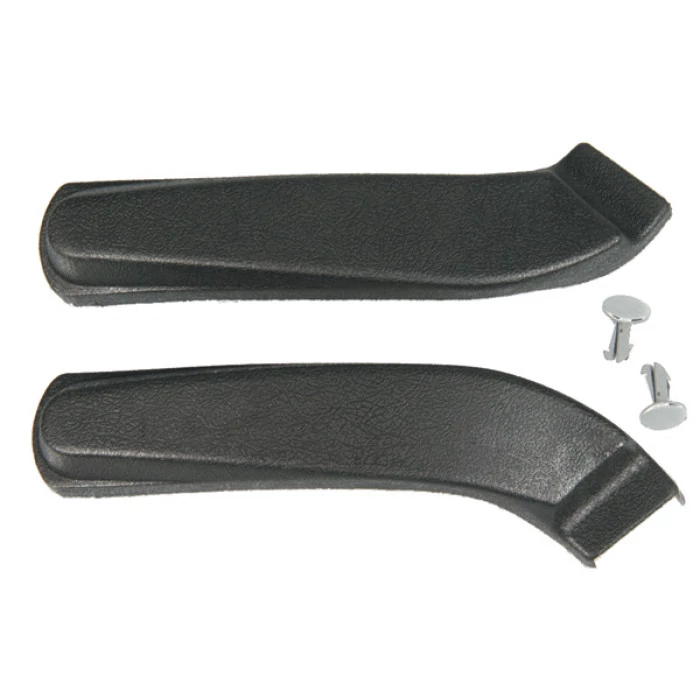 Auto Metal Direct® CHQ - Bucket Seat Hinge Arm Covers Pair
