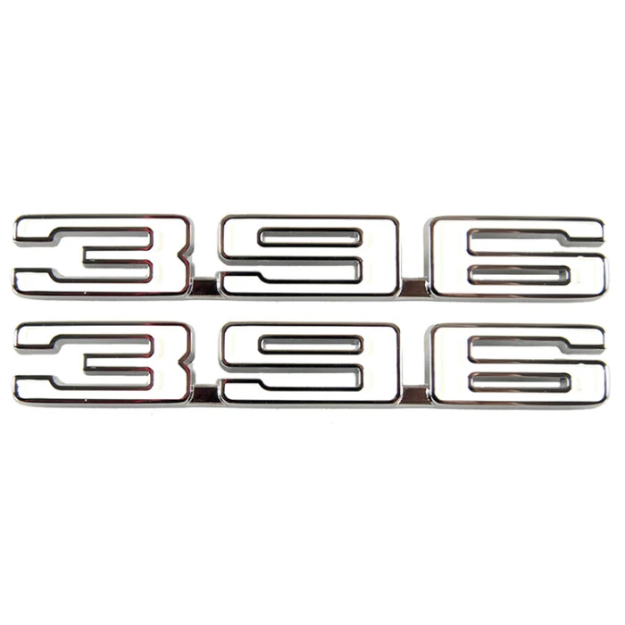 Auto Metal Direct® CHQ - Fender Emblems Pair "396"