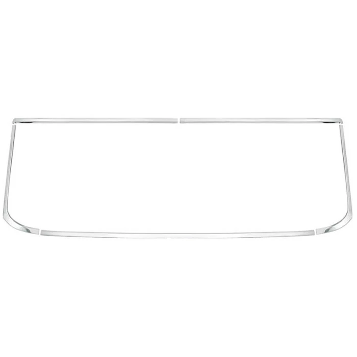 Auto Metal Direct® X-Parts - Back Glass Molding Set