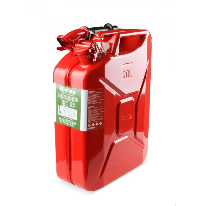 Anvil Off-Road - 20L Red Jerry Can with Safety Cap and Spout