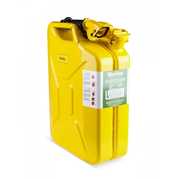 Anvil Off-Road - 20L Yellow Jerry Can with Safety Cap and Spout