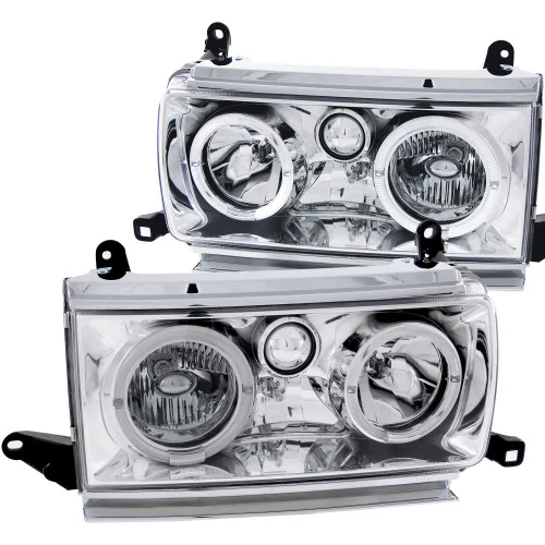 ANZO - Chrome Halo Euro Headlights