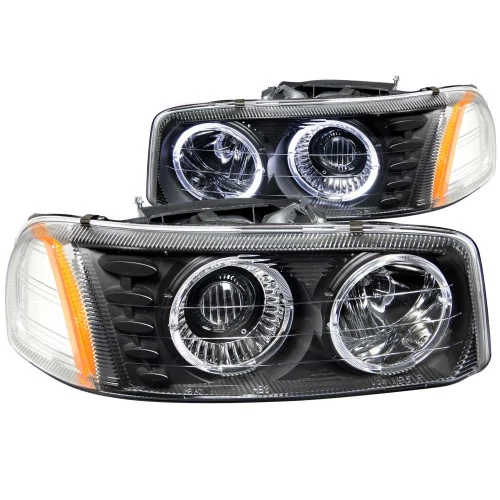 ANZO - Black Halo Projector Headlights