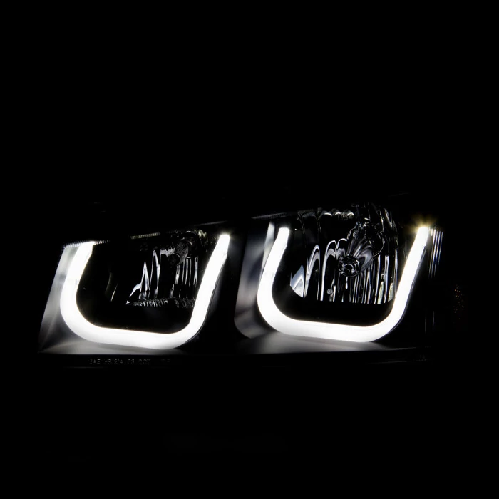 ANZO - Black U-Bar Style Projector Headlights