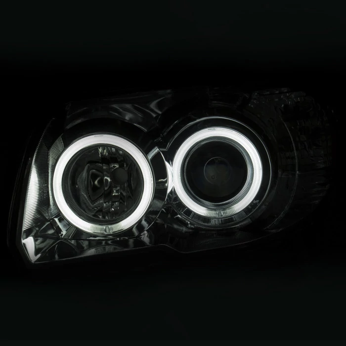 ANZO - Chrome U-Bar Style Projector Headlights