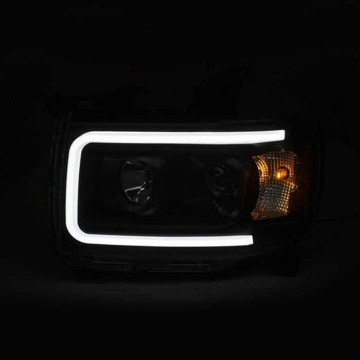 ANZO - Black LED U-Bar Projector Headlights