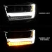 ANZO - Full LED Projector Chrome Amber Headlights
