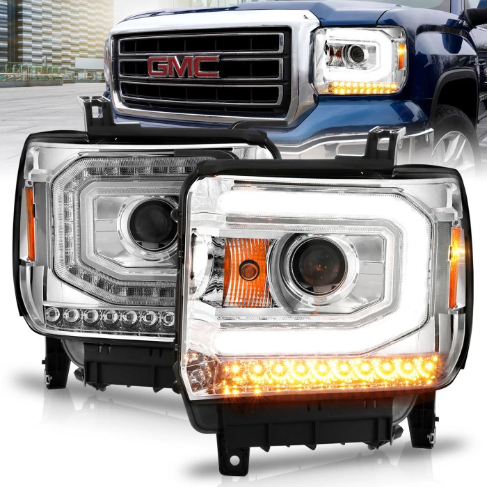 ANZO - Plank Style Projector Headlights