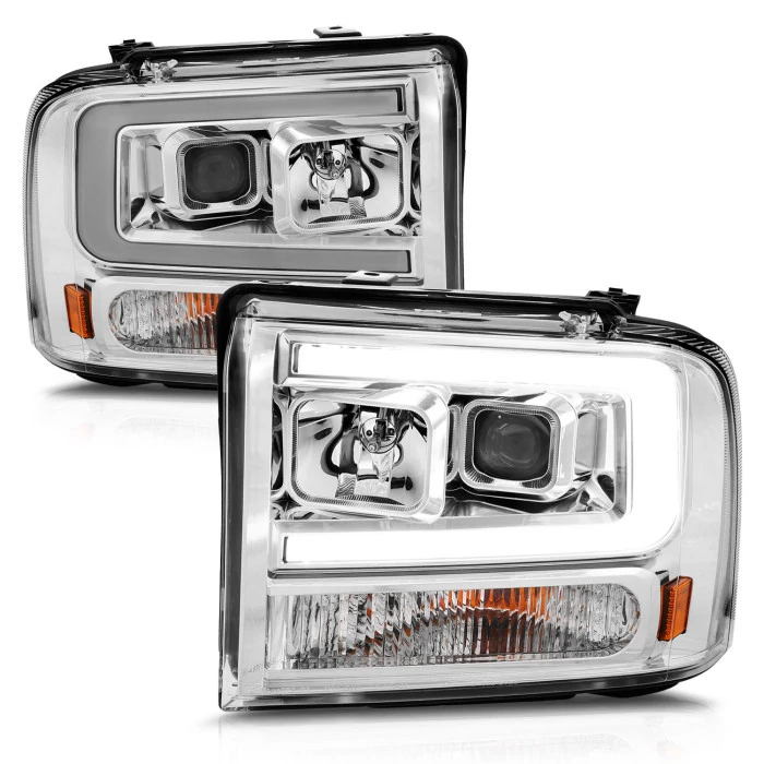 ANZO - Light Bar Style Projector Headlight