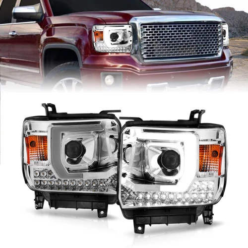 ANZO - Light Bar Style Projector Headlight