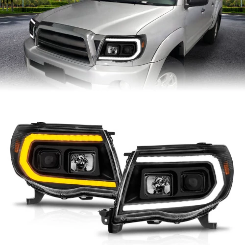 ANZO - Light Bar Style Sequential Projector Headlight