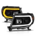 ANZO - Light Bar Style Sequential Projector Headlight