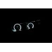 ANZO - Black CCFL Halo Projector Headlights with Parking LEDs