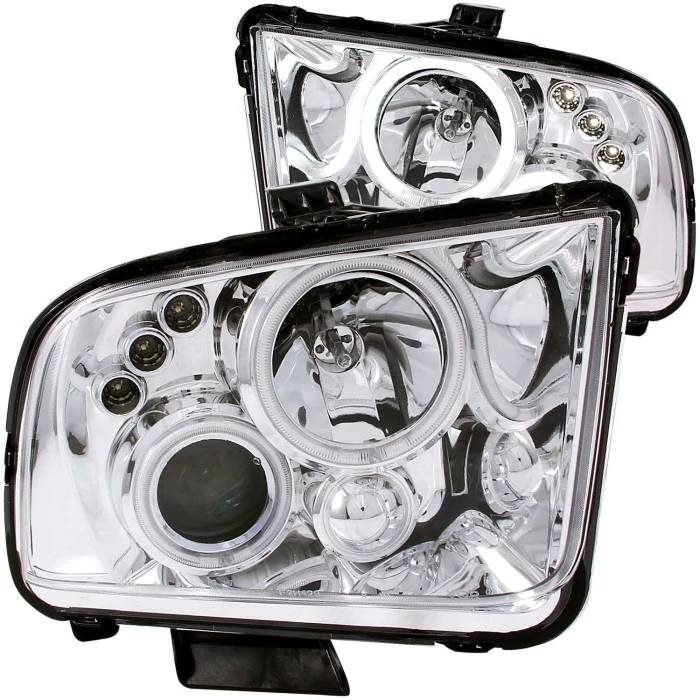 ANZO - Chrome CCFL Halo Projector Headlights