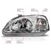 ANZO - Chrome Euro Headlights