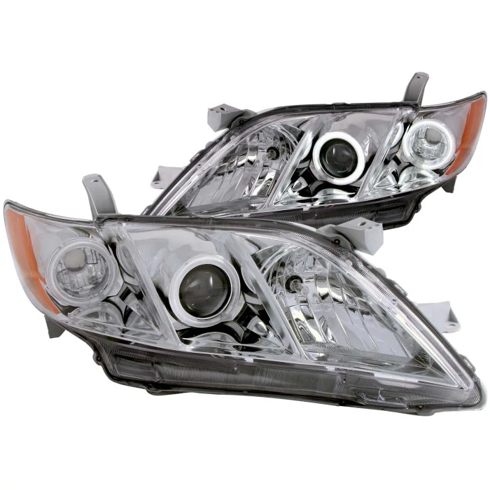 ANZO - Chrome CCFL Halo Projector Headlights