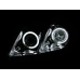 ANZO - Chrome CCFL Halo Projector Headlights