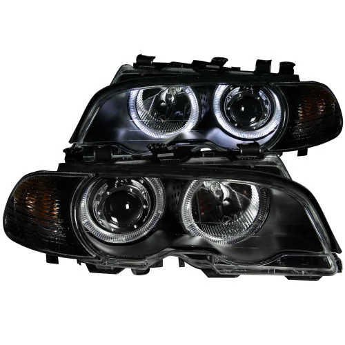 ANZO - Black Halo Projector Headlights