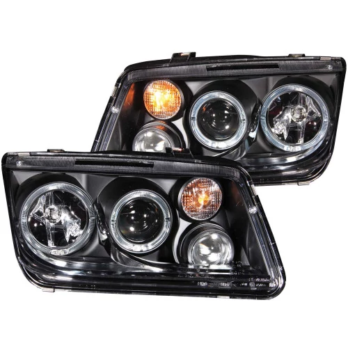 ANZO - Black CCFL Halo Projector Headlights