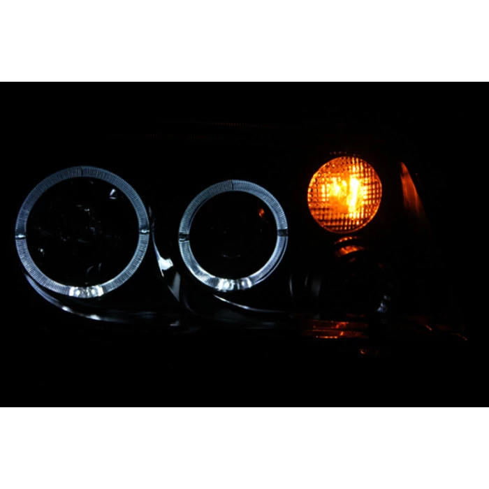 ANZO - Black CCFL Halo Projector Headlights