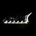 ANZO - Black Plank Style Projector Headlights