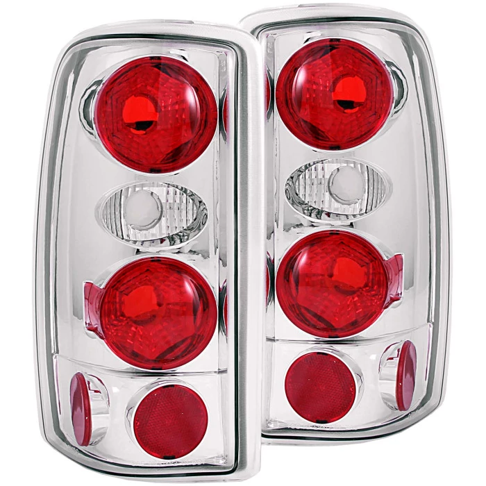 ANZO - Chrome Euro Tail Lights