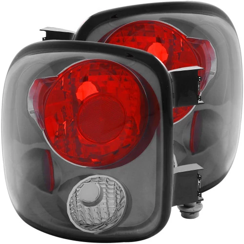 ANZO - Black Red/Smoke Euro Tail Lights