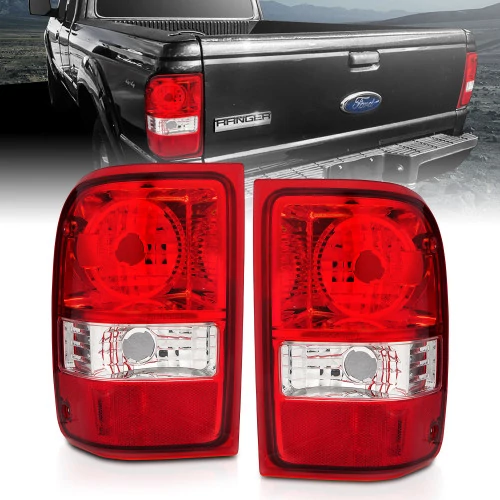ANZO - Factory Style Red/Clear Tail Lights